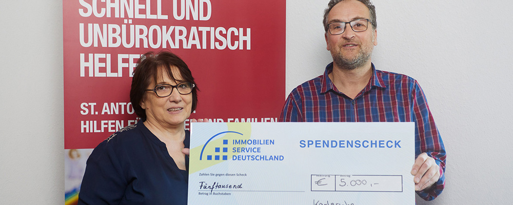 Scheckübergabe